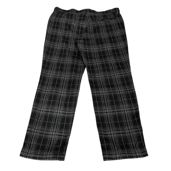 Lee Women’s Plaid Straight Leg Mid Rise Pants New - Picture 2 of 6
